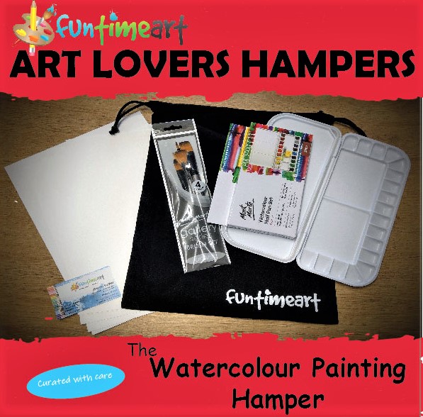 Art Lover Watercolour Paint Hamper