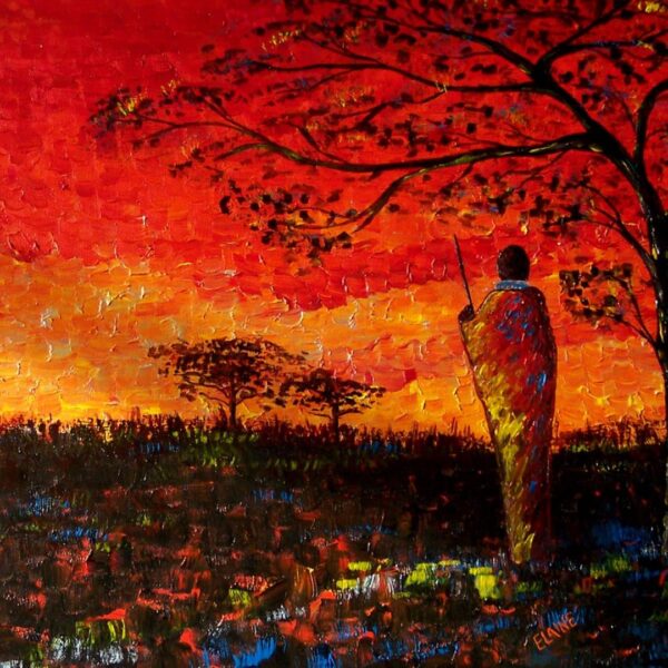 IMPASTO ART - African Sunset (Single Evening Session)
