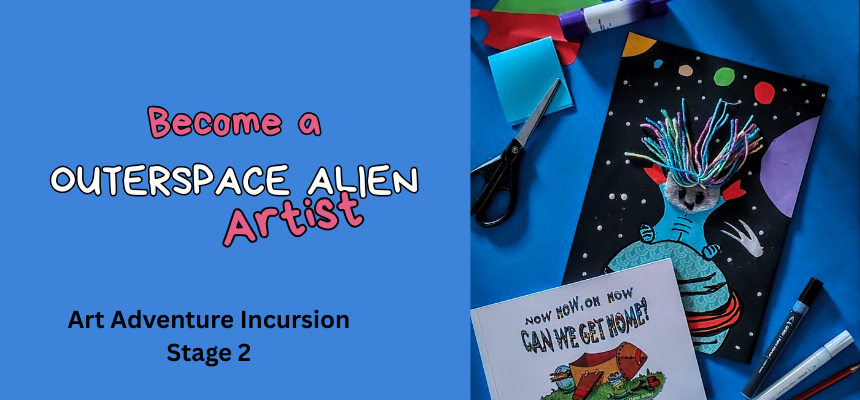 Outerspace Alien Artist Stage 2 Incursion