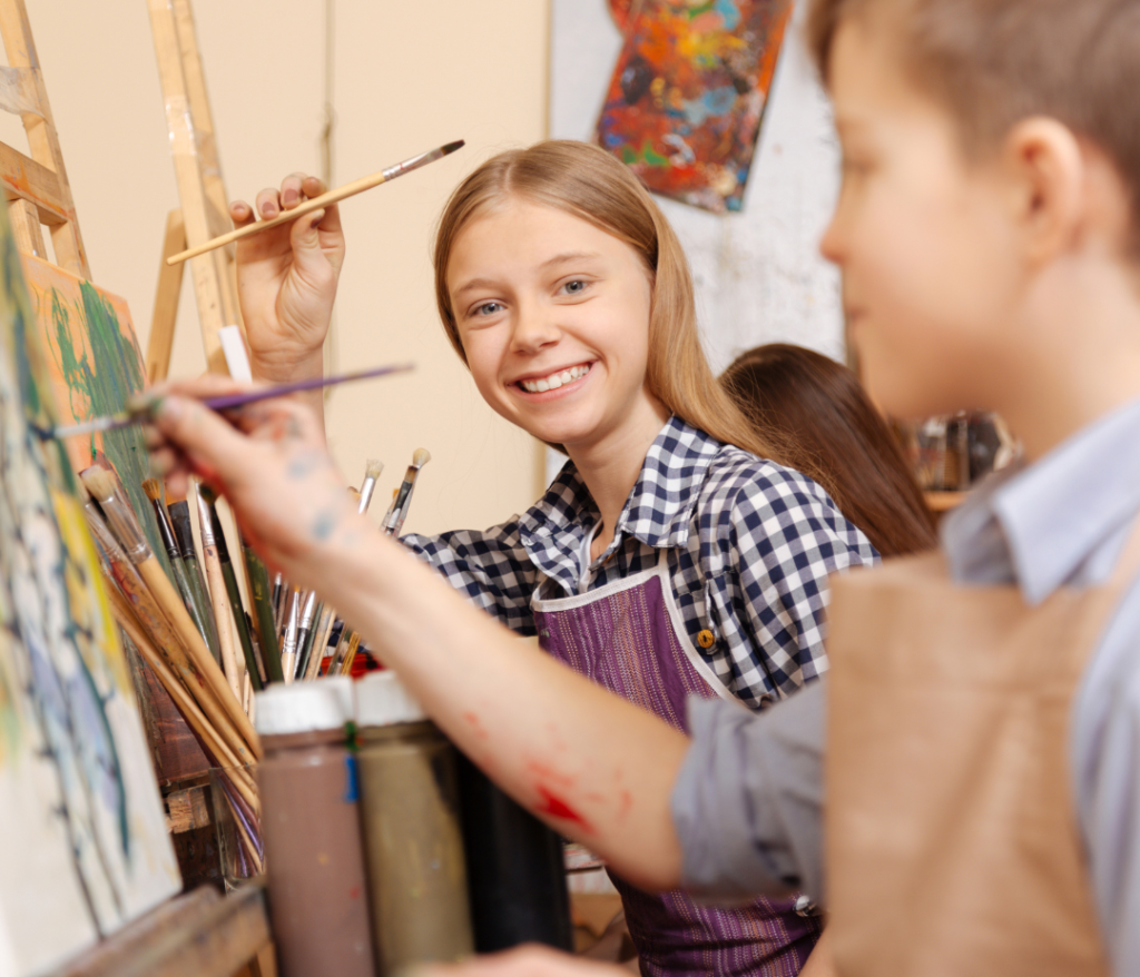kids-art-class-lithgow-children
