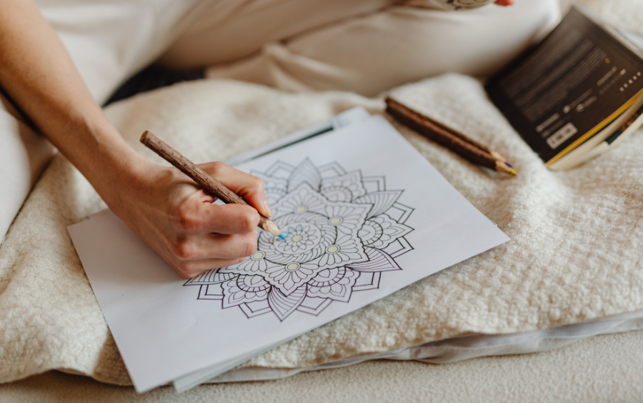 colour and drawing patterns